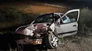 Yalvaç'ta kafa kafaya çarpışma 3 yaralı hastaneye kaldırıldı