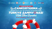 Denizde can kurtarma şampiyonası ilk kez Samsun'da