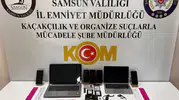 Samsun polisinde dijital kaçakçılık operasyonu