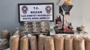 Kozan'da kaçak tütün operasyonu Bir kişi cezaevine gönderildi