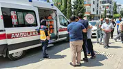 Adıyaman'da kavşak kazası Motosikletli iki genç yaralandı