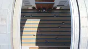 Bursa'da gökyüzü altında namaz kıldıran cami