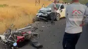 Mazıdağı yolunda acı kaza İki kişi hayatını kaybetti