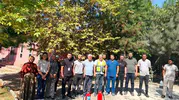 Palu'daki hastanede yangın tatbikatı Tüp kullanımı uygulamalı anlatıldı
