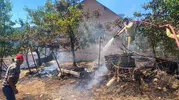 Alanya’da zirai yangın 4 dönüm kül oldu