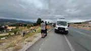 Şarampole yuvarlanan araçta 12 yaşındaki çocuk da vardı 2 yaralı