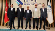Düzce TSO'dan Rektör Sözbir'e yeni dönem desteği