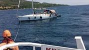 Çanakkale Boğazı'nda arıza yapan tekne paniği