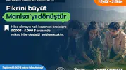 Manisa'da Gençlere 50 Bin Dolarlık İklim Desteği Başvurular 1 Eylül'de