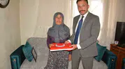 Başsavcıdan şehit ailesine anlamlı ziyaret