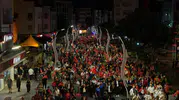 Bolu sokakları 30 Ağustos coşkusuyla aydınlandı: Binler tek yürek oldu