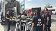 Elazığ-Keban yolunda kaza Minibüs akaryakıt istasyonunun tabelasına çarptı, 7 yaralı