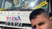 Nevşehir'de feci kaza Tır sürücüsünden geriye son görüntüler kaldı