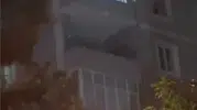 Beylikdüzü’nde sekizinci kattaki balkonda tehlikeli dans