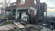 Çankırı Ilgaz'da üç ev alevlere teslim oldu