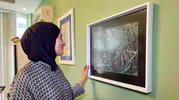 İzmirli ebru ustası geleneği modern dokunuşlarla yaşatıyor