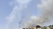 Çermik’teki yangın yerleşim yerine sıçramadan durduruldu