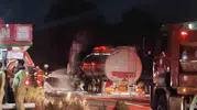 Köyceğiz'de tanker yangını ormanı tehdit etti Ekipler alevlere hızla müdahale etti
