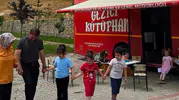 Bayburt’ta kütüphane kapınıza kadar geldi