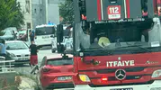 Samsun'da çatıya çıkan genç korku dolu anlar yaşattı