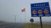 Yozgat'ta yaz ortasında kış havası Termometreler 13 derece geriledi, sis görüşü 10 metreye düşürdü