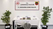 Çanakkale jandarmasından geniş çaplı uyuşturucu baskını