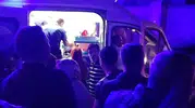 Keban'da fırtına festival alanını vurdu Led ekran 5 kişiyi yaraladı