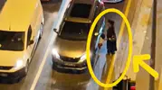 Gaziantep trafiğinde dronlu dilenci operasyonu