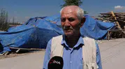 Mamak'ta inşaat paniği Yol çatladı ve kaymaya başladı