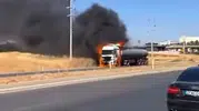 Gaziantep yolunda tanker dehşeti