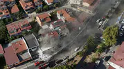 Fethiye’deki ayakkabı mağazasında yangın paniği