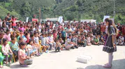 Fındık bahçesindeki çocuklara YEDAŞ’tan moral desteği