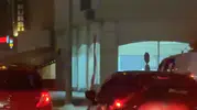 Bursa trafiğinde korkutan anlar Sürücü araçların arasından böyle geçti