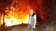 Muğla’daki orman yangınlarında Genel Müdür bizzat sahaya indi