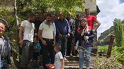 Erzurum’da tarım ekipleri anız yangınlarına karşı çiftçiyi uyarıyor