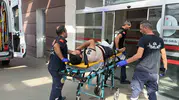 Adıyaman'da motosiklet kazası Sürücü yaralandı