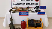 Yozgat'ta define avcılarına jandarma baskını