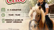 Denizlili çocuklar atlarla buluşuyor