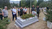Kütahya'da şehit orman şefi Murat Yıldırım için mevlit okutuldu, kabri ziyaret edildi