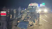 Ilgın yolunda traktör kazası Sarıkaya çifti hayatını kaybetti