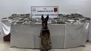 Samsun'da tır operasyonu 132 kilo esrar ele geçirildi