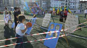 Yaz tatilinde 3 bin 300 çocuk spor sahasındaydı