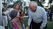 Şadi Başkan mahalleliyle çay içip dert dinledi