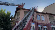 Aksaray'da soba dumanı apartmanı birbirine kattı