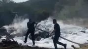 Karabük'te tarlada çıkan yangın çiftçinin ekipmanını küle çevirdi