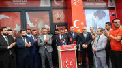 MHP Diyarbakır'da görev teslimi Arslan'dan Özcoşkun'a devir