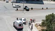 Elazığ Ulukent'te trafik kazası Bir kişi hastaneye kaldırıldı