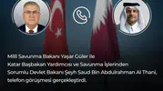 Ankara ve Doha arasında kritik savunma trafiği