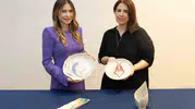 Ebru sanatı ve yapay zeka aynı tabakta Ege'nin hafızası seramikte hayat buldu