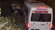 Bartın'da minibüs ile otomobil çarpıştı, 11 yaralı hastanede